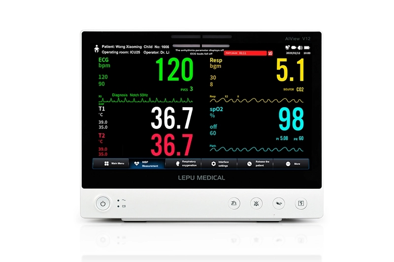 Applications of portable patient monitor in critical care